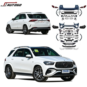 2025 nuevo Kit de carrocería de diseño para Benz W167 <span class=keywords><strong>GLE</strong></span> clase 2020 2021 <span class=keywords><strong>2022</strong></span> 2023 actualización a 2024 2025 GLE53 AMG conjunto de parachoques - Product Image 1