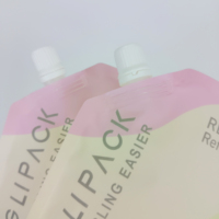 Haute qualité 100ml 250ml 500ml recyclable liquide eau Doypack sac bec pochette pour emballage de soins de la peau