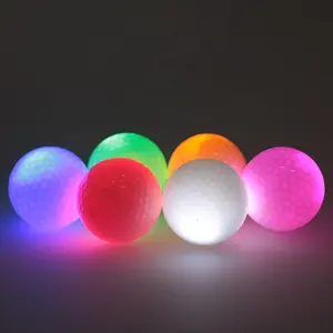 Hoe Echte Hete Verkopende Multicolor Glow In The Dark Golfballen Elektronische Golfballen Leidde Voor Nachtgolfen