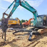 Cisaille hydraulique multi-angle LS pour démolition et déchiquetage de voitures, pince à olécrâne super puissante pour excavatrice de 6 à 10 tonnes