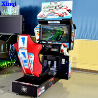 Machine de jeu de course automobile à pièces Outrun, prix d'usine, vente en gros, machine de simulation de course automobile d'arcade à vitesse folle