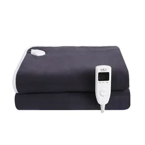 UK Plug Type 220V Portable Thermal Blanket Waterproof Polyester Electric For Hotel Use Washable For Living Room Bedroom