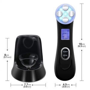 Tabla de Gua Sha Calefactora con Vibración, Terapia de Luz Roja, Masajeador Facial Magnético, Herramienta de Cuidado de la Piel Recargable por USB - Product Image 5