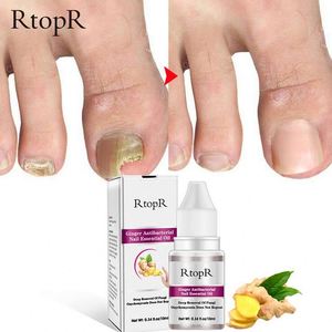 Sérum réparateur pour ongles au gingembre RtopR, huile pour le soin des ongles, élimine l'onychomycose, nourrit les ongles des pieds, soin des ongles, 10 ml - Product Image 3
