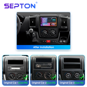 Lecteur DVD Voiture Android 4G 64G Carplay Auto Radio Stéréo de Navigation GPS pour Fiat Ducato Peugeot <span class=keywords><strong>Boxer</strong></span> Citroën Jumper 2 2006-2022 - Product Image 6