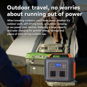 Station d'alimentation portable 1500W 2000W du fabricant d'origine, batterie au lithium solaire mobile pour l'alimentation d'urgence en extérieur - Product Image 5