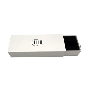 Factory Manufacturers Custom Gift Underwear Perfume Jewelry Cosmetic Clothes Folding Drawer Packaging Box With Rinbbon - Product Image 1
