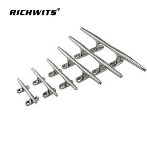 Richwits Stainless Steel 316 Round Bollard Ram's Horn Mooring <b>Yacht</b> Boat Marine Hardware - Product Image 5