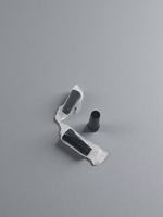 Accessoires pour narguilé portables 2025, petites embouts buccales en plastique, narguilé chicha jetable, écologique, durable, noir