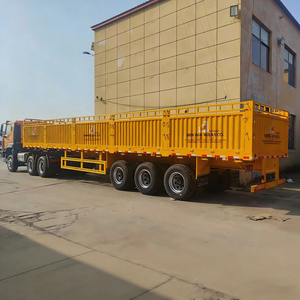 Semi-remorque pour le transport de bétail News Fence SINO 4 essieux 60 tonnes certifiée, prix usine, longue durée de vie - Product Image 3