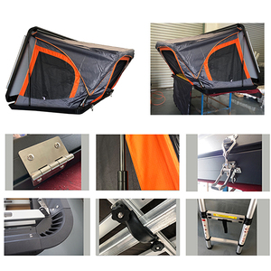 Roof Top Lều <span class=keywords><strong>craigslist</strong></span> Lều nhôm cấu trúc SUV trên mái nhà lều cứng Shell cho cắm trại - Product Image 4