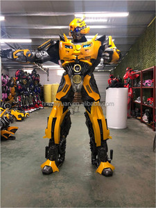 Costume de robot abeille réaliste personnalisable avec lumières LED pour spectacles commerciaux - Product Image 5