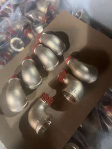 Латунный угловой фитинг 90 градусов (мужской-женский), латунный прямой угловой фитинг, латунный 90-градусный фитинг °   Угловой соединитель NPT (наружная резьба) x NPT (внутренняя резьба) - Product Image 5