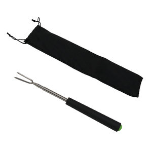 Retractable <b>BBQ</b> Kitchen Cooking Tools Accessories Multifunctional <b>Stainless</b> <b>Steel</b> <b>BBQ</b> Fork - Product Image 3