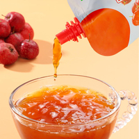 Grosir rasa Hawthon minum Konjac Jelly sehat alami Diet gula Gratis rendah kalori minuman Jelly