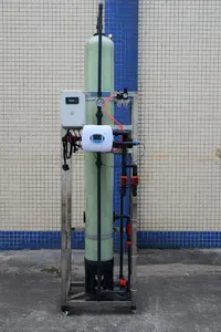 1000lph misturado cama ion permutador 98% dessalinização taxa câmbio sistema deionizer tratamento de água - Product Image 2