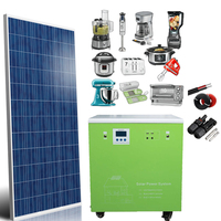Kit Système Solaire 3KW avec Onduleur à Onde Sinusoïdale Pure, Contrôleur MPPT et Batterie LiFePO4 WON-W1-1AP3000W pour Maison Résidentielle