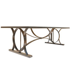 Muebles modernos de aluminio fundido a presión para patio, mesa de comedor, muebles de jardín - Product Image 6