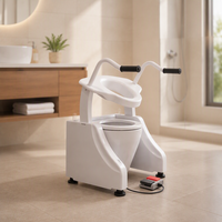 Chaise élévatrice portable pour toilettes pour réduire la charge des aidants dans l'utilisation quotidienne