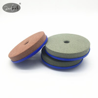 Roue de chanfreinage en éponge pour béton, marbre, granit - Tampons de polissage OEM personnalisables