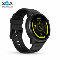 Montre intelligente d'aventure en plein air personnalisée Elite avec boussole, altimètre, baromètre, navigation de route et écran AMOLED pour les explorateurs