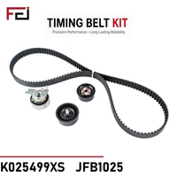 Kit de courroie de distribution de haute qualité de la marque FEI, en acier et caoutchouc, pour Opel/Chevrolet/VW, nouveau tendeur K015499XS, garantie de 12 mois