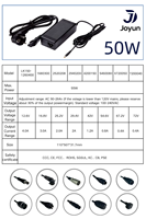 Chargeur de batterie au lithium Joyun 12,6 V 4 A 50 W, prise aviation GX16, chargeur rapide 100-240 VAC pour vélo électrique, scooter électrique, OEM et ODM