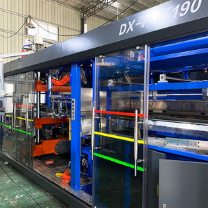 آلة التشكيل الحراري الأوتوماتيكية الكاملة لصينية البيض سريعة ، تشكيل وتثقيب نفطة PVC PET PP - Product Image 4