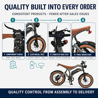 Toptan 250W 48V 15.6Ah Büyük Tekerlekli Şişman Lastikli Dağ EV ET Arazi Şehir E Elektrikli Arazi Bisikleti Bisiklet Fatbike Bisiklet