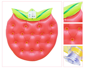 Mới Bền PVC <span class=keywords><strong>Inflatable</strong></span> dâu tây nước <span class=keywords><strong>Float</strong></span> cho ngoài trời dành cho người lớn nước bên-Bán nóng - Product Image 3