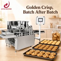 Machine automatique à haute efficacité pour la fabrication de biscuits pour boulangerie, MOQ 1 ensemble, livraison directe d'usine en 30 jours
