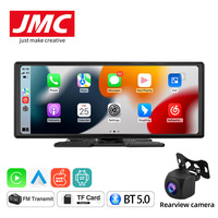 Caméra de tableau de bord IPS 10,26 pouces avec rétroviseur, vision nocturne, Carplay, Android Auto, WiFi, enregistrement en boucle, objectif unique, écran tactile