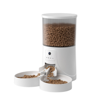 Comedero Inteligente para Mascotas FuturePets de 4L con Bloqueo Anti-Accidental, Grabación de Video, Control por Aplicación y Temporizador Remoto para Comida Seca