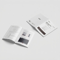 Flyer en carton personnalisé, dépliant tri-plié, manuel d'instructions, brochure, toute taille, conception de dépliant, promotion de produit, publicité