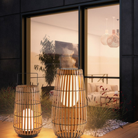 Lampe solaire de jardin portable 3W/5W blanc chaud, lanterne de camping décorative avec éclairage LED étanche, certifiée CE/ROHS