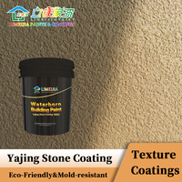 Peinture extérieure Limeijia Yajing Stone Coating résistante aux intempéries et au décoloration pour villas résidentielles – Vente directe en gros de qualité supérieure