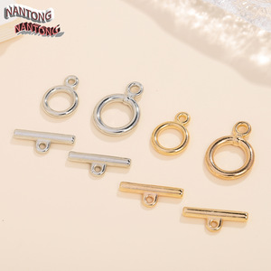 Nantong เข็มกลัดทองและทองคำขาว ABS เครื่องประดับแบบทำมือสำหรับสร้อยกำไลข้อมือ - Product Image 1