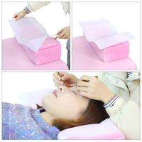 WJ-1044 Extension de cils flanelle U-forme mousse à mémoire antistatique Salon hôtel cils oreiller outil de maquillage Salon de beauté appui-tête