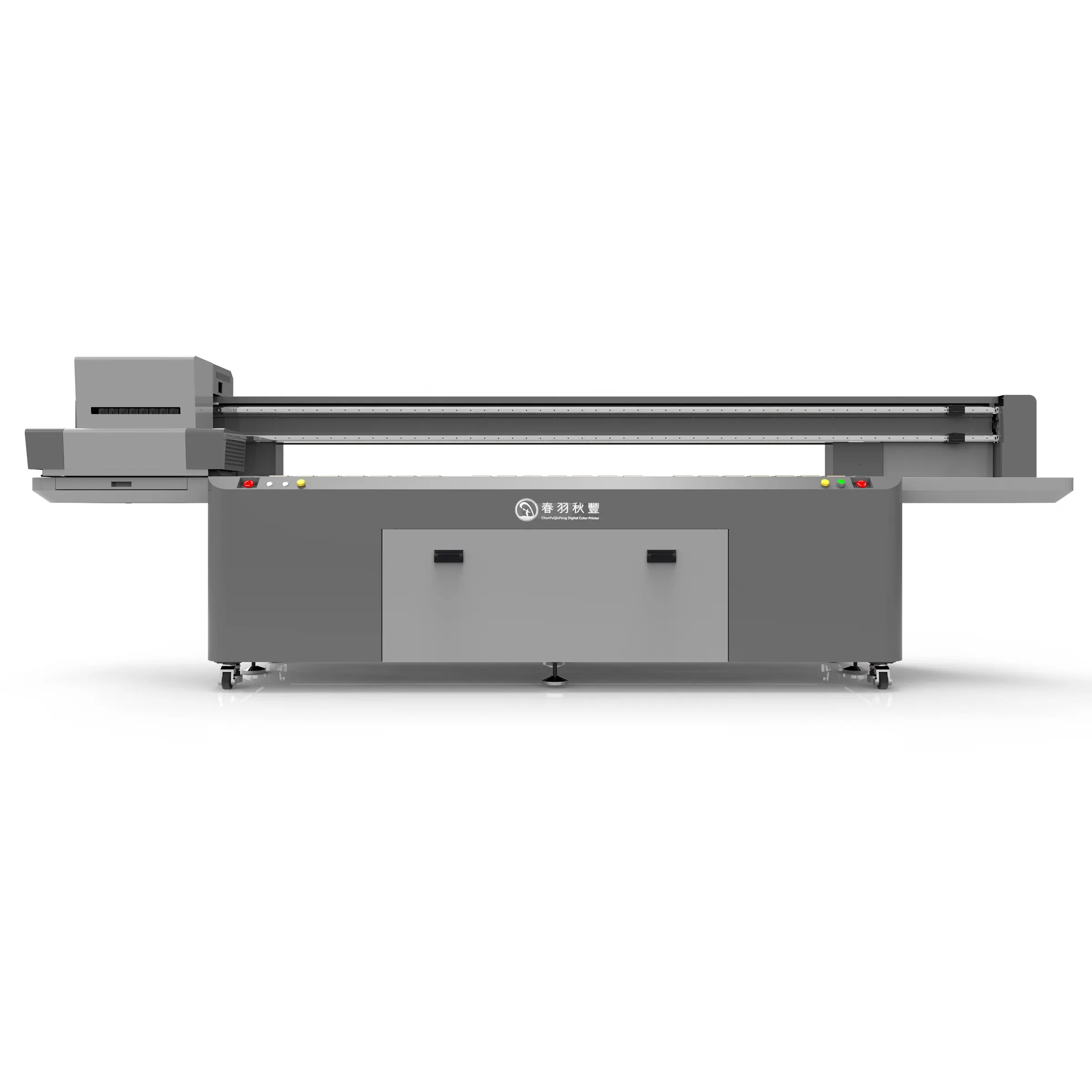 CF-2510 Wide Size 4.12x0.93x1.44M 3D UV Flatbed Cylindrical Goods/Pen Printing Machine Digital UV LED Color Printer