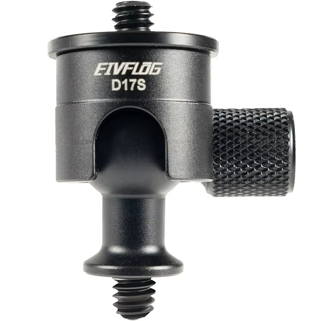 Hot Aluminum Shoe Mount Mini Tripod Head for DSLR Camera for Smartphone Light & Microphone-Photographic Mount Adapter