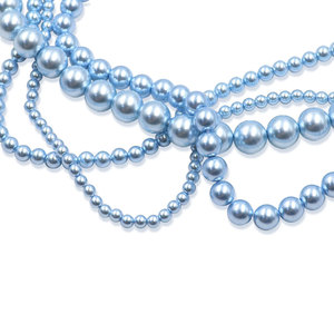 Suministros para la Fabricación de Joyas, Perlas de Vidrio Azules 302 de <span class=keywords><strong>8</strong></span> <span class=keywords><strong>mm</strong></span> con Orificio para la Creación de Joyas - Product Image 5