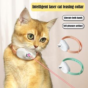 Thông minh LED ánh sáng laser mèo trêu chọc cổ áo làm giảm sự nhàm chán và đuổi theo Laser phát hành Hoang Dã mèo đồ chơi - Product Image 4