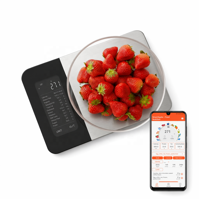 Wholesale Portable Stainless Steel Smart Kitchen Scale with Calories for Private Label