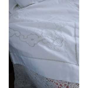 Super King Size Double Bed Linen Sheet with Striped Pattern Sicilian Thread Pillowcases 6pcs Soft and <b>Comfortable</b> for Home Use - Product Image 5