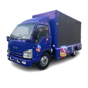 4x2 linksgesteuert P4 P5 P6 rot, blau, dreifarbig TV-video zeigt Lkw Japan Chassis 1SUZU LED-Display-Lkw