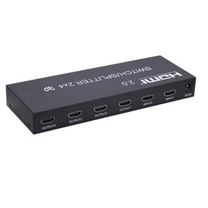 เครื่องแยกสัญญาณ HDMI4K 60Hz <span class=keywords><strong>HDMI</strong></span> <span class=keywords><strong>2x4</strong></span>พร้อมเครื่องแยกสัญญาณเสียง4K/60Hz - Product Image 3