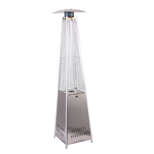 Chauffe-terrasse à gaz en colonne de 45 000 BTU avec soupape de sécurité anti-basculement et arrêt automatique, chauffage extérieur au propane pour restaurants commerciaux - Product Image 6