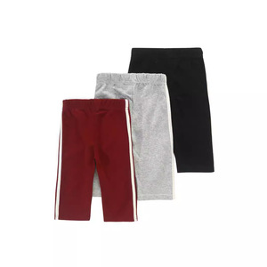 Ensemble transfrontalier de trois pantalons de sport pour filles et de longs pantalons pour bébés pour garçons printemps automne coton 0-5T - Product Image 3