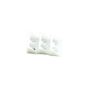 Connecteurs d'angle en plastique blancs à 90 degrés, durables, pour supports d'étagères de meubles - Product Image 2