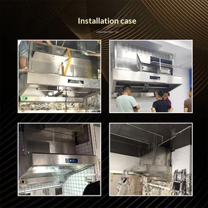 Depuratore <span class=keywords><strong>di</strong></span> Fumi d'Olio per Cucine Commerciali, Purificatore d'Aria Interno <span class=keywords><strong>Senza</strong></span> Tubi, Rimozione Odori, <span class=keywords><strong>Cappa</strong></span> Aspirante <span class=keywords><strong>Senza</strong></span> Installazione - Product Image 5
